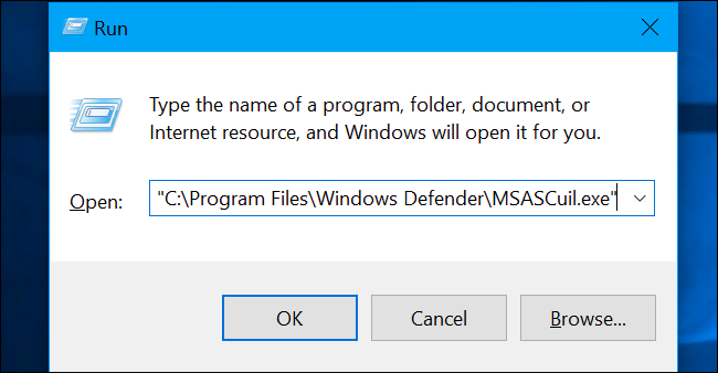 How to Remove the Windows Defender Icon From Your Notification Area