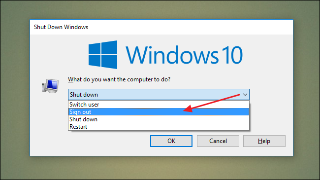 Sign Out Problem Pc How to Log Out in Windows 8 and 10
