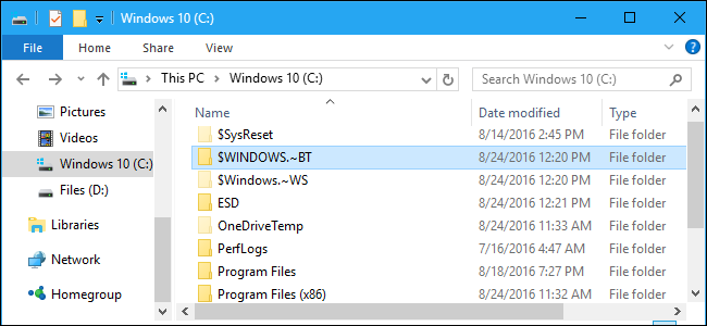 What Is the $WINDOWS.~BT Folder, and Can You Delete It?