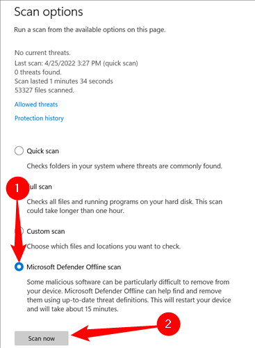 How to Find and Remove Malware With Microsoft Defender Offline