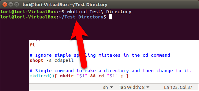 How to Make a New Directory and Change to It with a Single Command in Linux