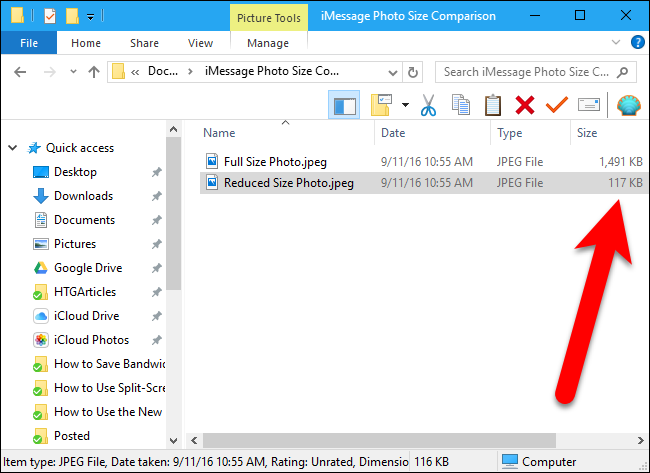 How to Save Bandwidth by Lowering iMessage's Image Quality