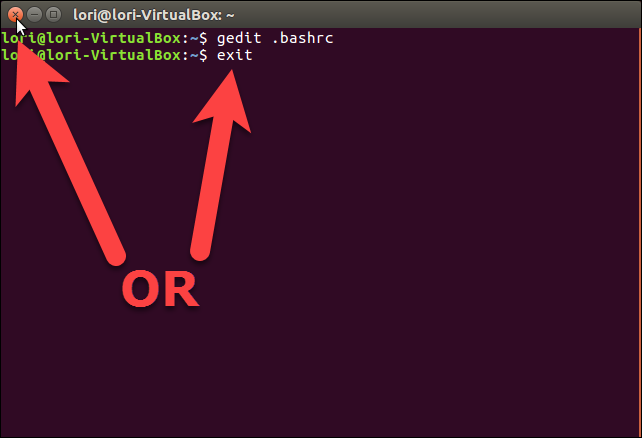 Linux Window Close Button How to Open the Terminal to a Specific Directory in Linux