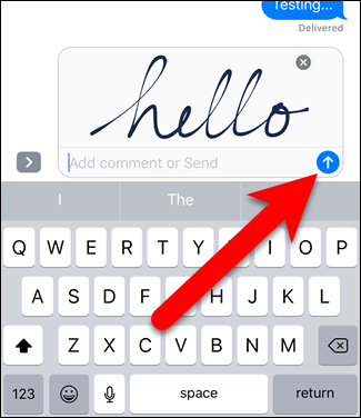 How to Send Handwritten and Digital Touch Messages in iOS 10