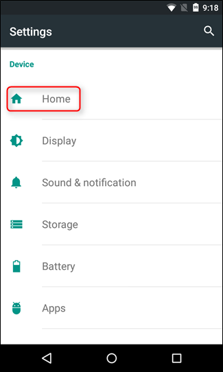 How to Reset Android's Application Launcher to the Default