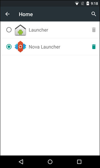 How to Reset Android's Application Launcher to the Default