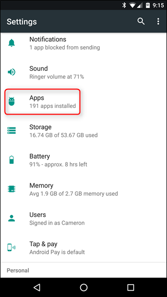 How to Reset Android's Application Launcher to the Default