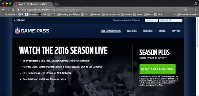 How to Stream Every NFL Game Live, Without Cable