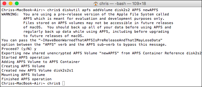 How to Format a Drive With the APFS File System on macOS Sierra