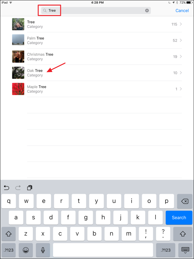 How to Search Your Photos for Specific Objects in iOS 10