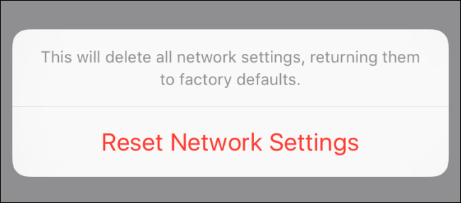 How to Reset Your iOS Device's Network Settings and Fix Connection Issues