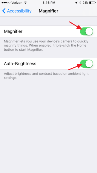 How to Use Your iPhone's Camera as a Magnifier in iOS 10