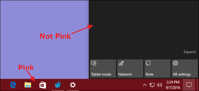 How to Keep Windows 10's Start Menu and Action Center Black While Using ...
