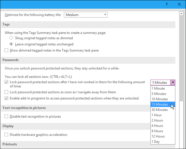 Onenote Security Labels How to Password Protect OneNote Notebooks and Sections