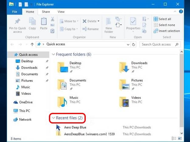 How Do You Get the “All Recent Files” List Back in Windows 10?