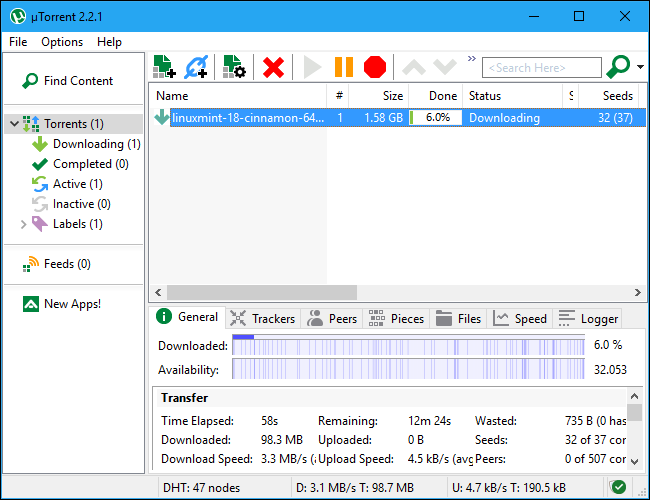 The Best Alternatives to uTorrent on Windows