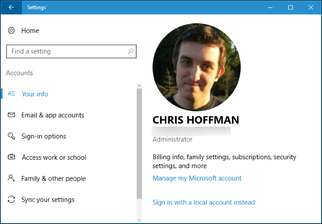 All the Features That Require a Microsoft Account in Windows 10