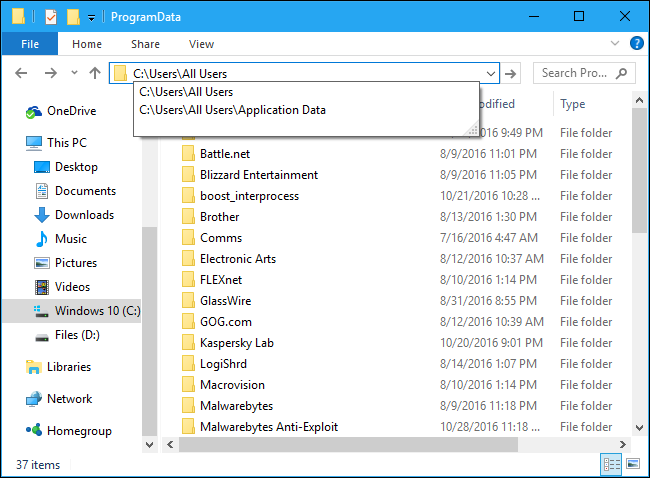 What Is the ProgramData Folder in Windows?