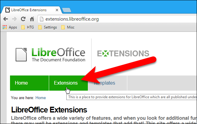 How to Install and Manage Extensions in LibreOffice