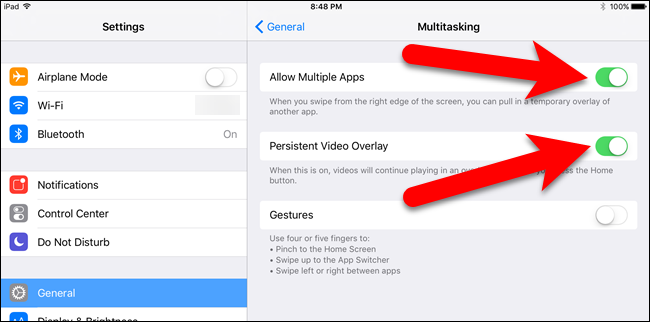 How to Disable Slide-Over, Split View, and Picture in Picture on an iPad
