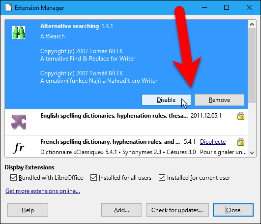 How to Install and Manage Extensions in LibreOffice