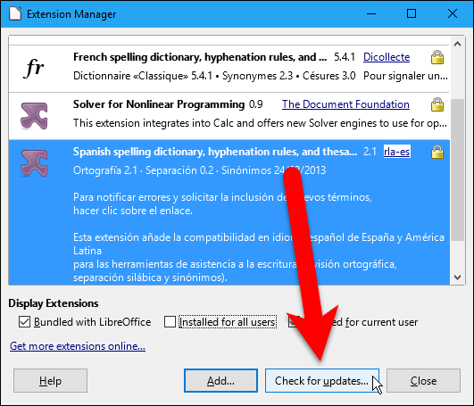 How to Install and Manage Extensions in LibreOffice