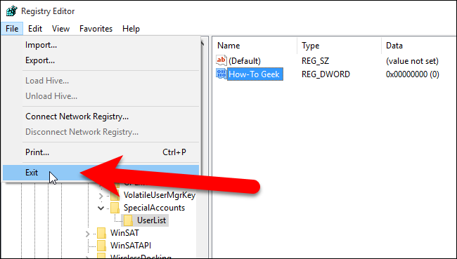 How to Remove Local User Accounts From the Login Screen in Windows