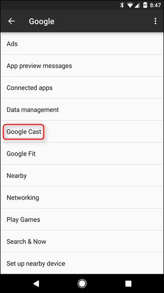 How to Remove Chromecast's Network-Wide Android Notifications