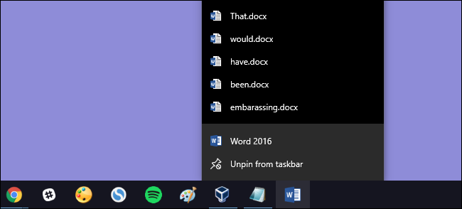 How to Clear the Recent Documents List When You Exit Windows