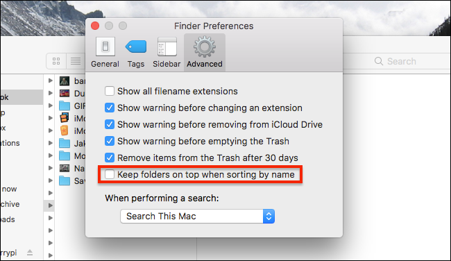 How to Sort Your Mac's Folders on Top of Files (Windows-Style)