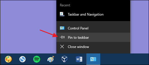 Task Bar Control Pin the Control Panel to Your Taskbar for Quicker Access to Your Most ...