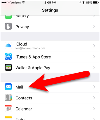 Ios Outlook Threading How to Disable the Threaded View in the iOS 10 Mail App