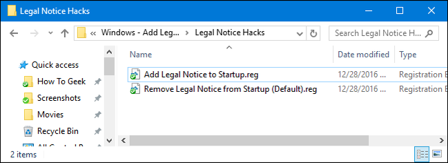 How to Display a Message During Windows Startup