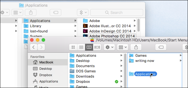 How to Add Your Own Custom "Start" Menu to the macOS Dock