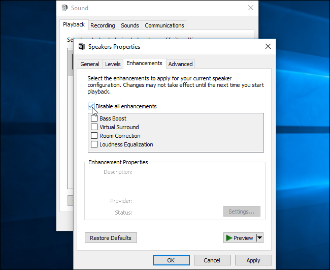 How to Fix Crackling or Popping Sound on a Windows PC