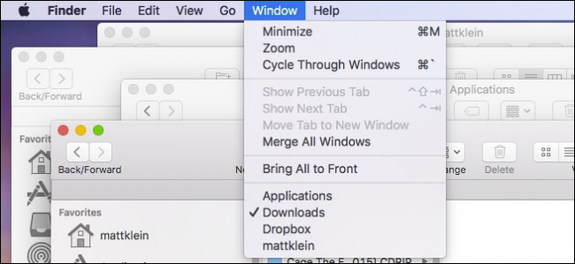How to Merge Multiple Finder Windows on macOS