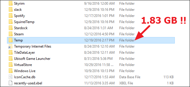 How to Move Windows' Temporary Folders to Another Drive