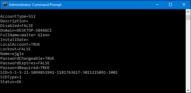 How to Create a Plain Text List of All Windows User Accounts and Their ...