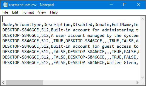How to Create a Plain Text List of All Windows User Accounts and Their ...