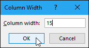 How to Set Row Height and Column Width in Excel Using the Keyboard