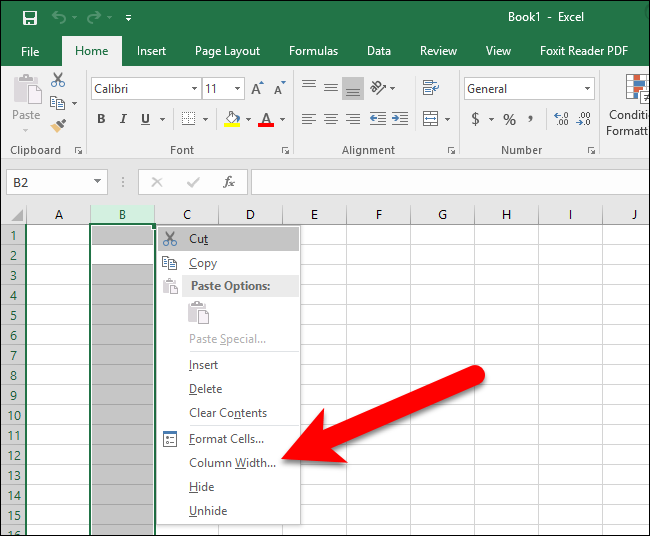 How to Set Row Height and Column Width in Excel Using the Keyboard