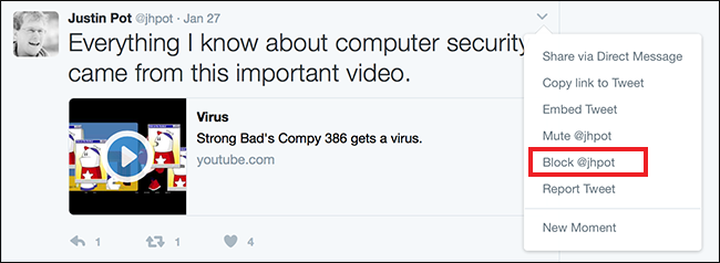 How to Block Someone on Twitter