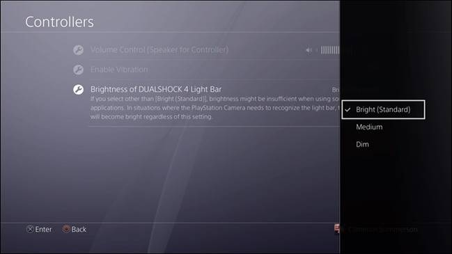 How to Dim the Lights on the PlayStation DualShock 4 Controller