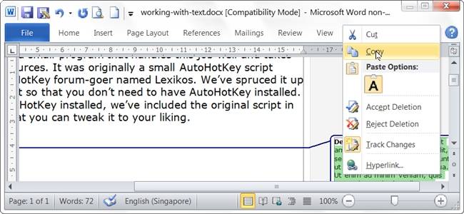 How Do You Copy Deleted Text in Microsoft Word?