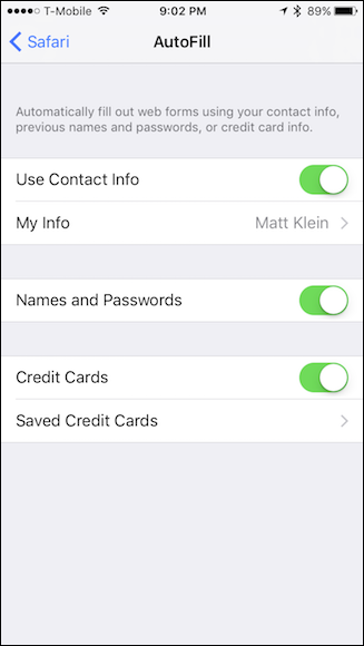How to Disable and Edit Safari’s AutoFill on macOS and iOS
