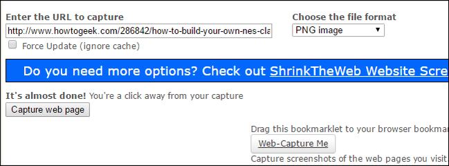 How to Take a Screenshot of an Entire Webpage