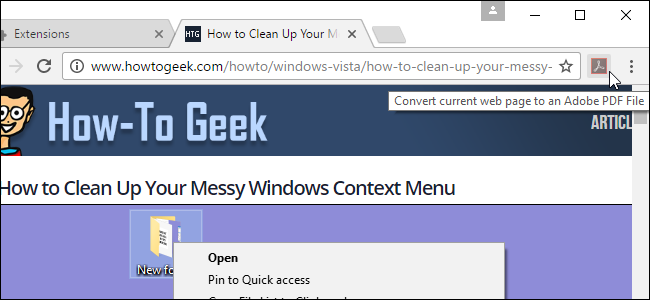 What Is the Adobe Acrobat Extension Chrome Wants Me to Install?