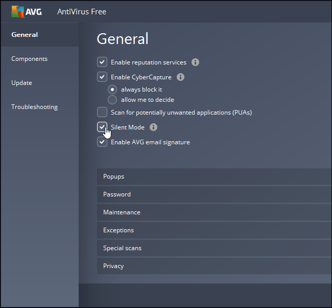 How to Get Rid of AVG's Notifications and Bundled Software