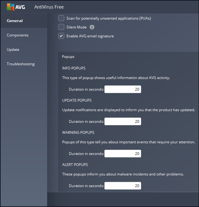 How to Get Rid of AVG's Notifications and Bundled Software