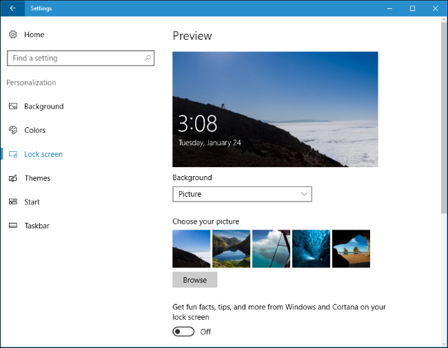 Native Computer Lock Screen How to Customize the Lock Screen on Windows 8 or 10